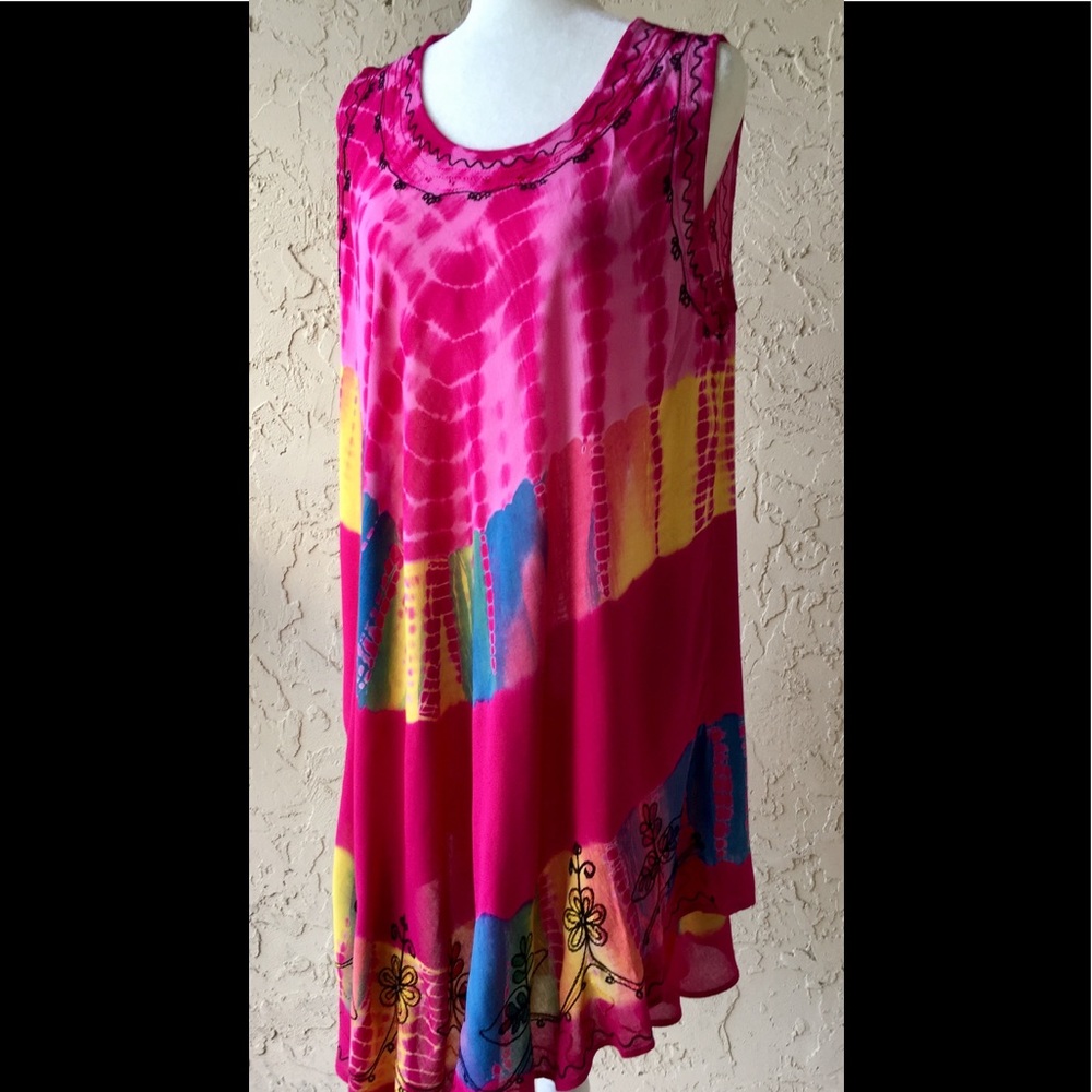 Colorful Swimsuit Coverup